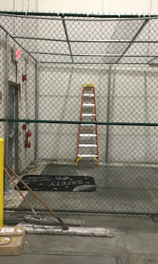 Commercial chain link gate